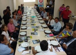 Almoço diretoria - ACICG.