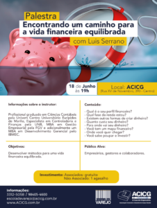 Palestra Luis Serrano - ACICG.