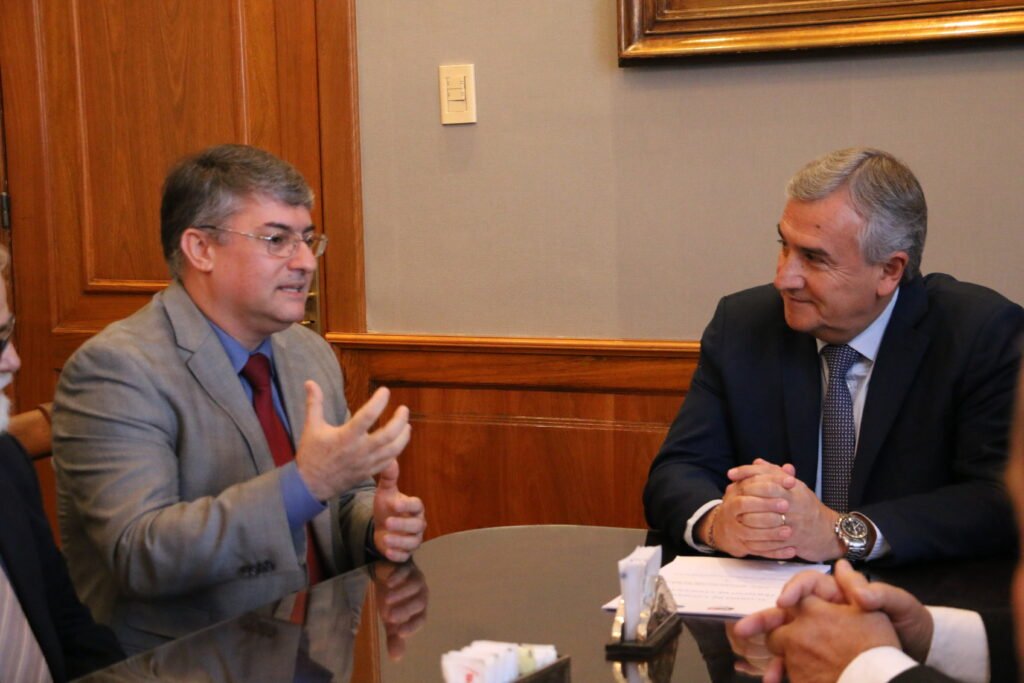 Polidoro e o governador de Jujuy Gerardo Morales - ACICG. 