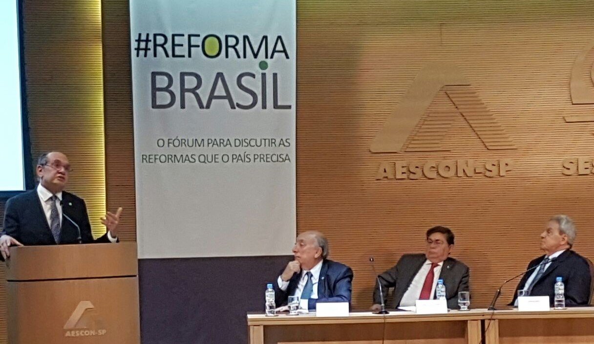 Reforma Brasil - Gilmar Mendes - Polidoro - ACICG.