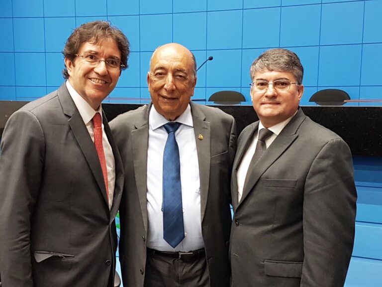 Senador Pedro Chaves e João Polidoro - ACICG.