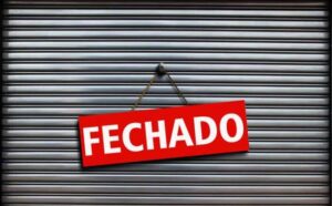 Comércio fechado - ACICG.