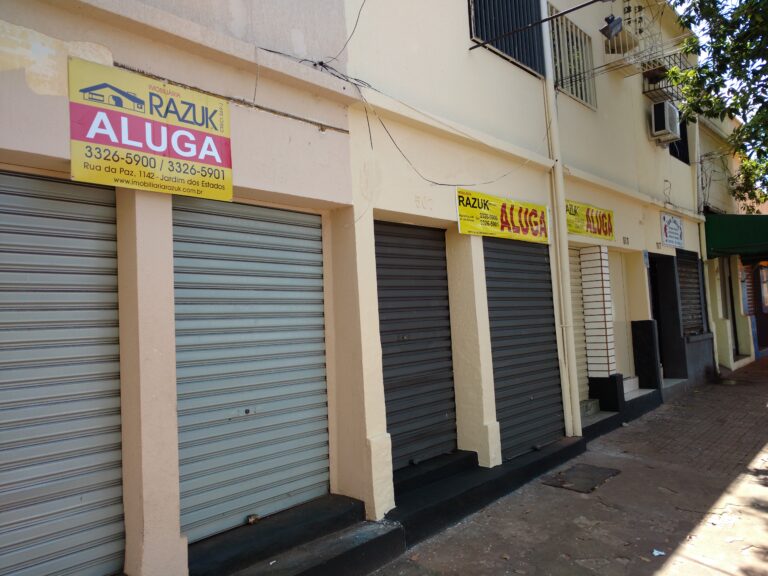 Estabelecimentos fechados no centro - ACICG.